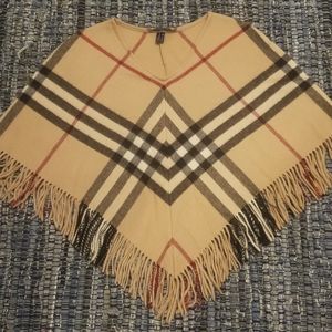 Authentic BURBERRY poncho